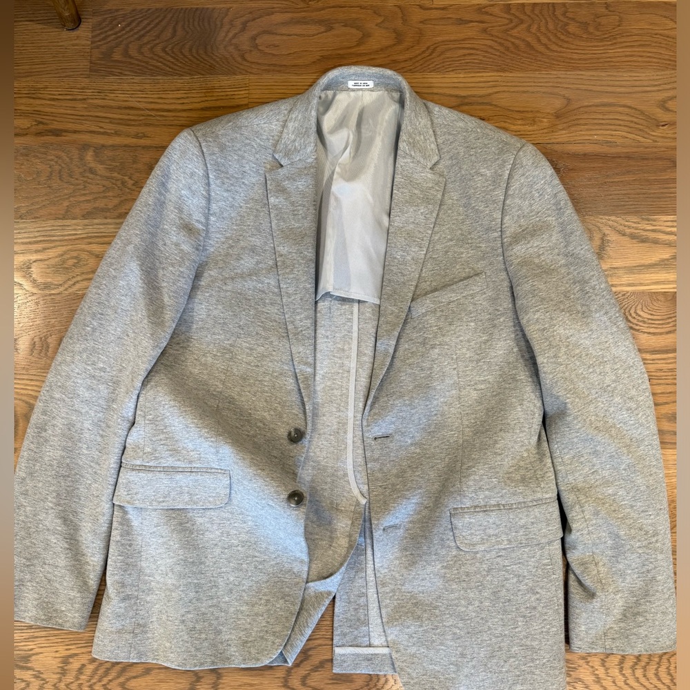 Calvin Klein Grey Sport Coat Medium